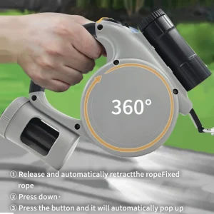 Hands-Free Retractable Dog Leash