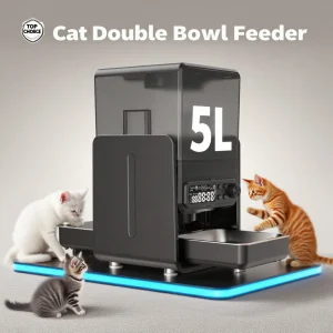 Smart Automatic Pet Feeder with Timed & Portion Control